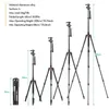 Tripods Tripods 200 cm 2-w-1 kamera wideo na 1 dla telefonu max. 5 kg obciążenie aluminium 360 ° Rotatable Ball Head z noszeniem Bagtripods L230912