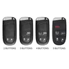 Key Cover Case FOB Jeep Renegade Compass Grand Cherokee för 300C Wrangler Dodge Car Accessaries Keychain2423