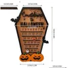 Calendario all'ingrosso Halloween Conto alla rovescia fai da te mobile in legno decorazione della casa vacanza appeso a parete rimovibile consegna goccia ufficio scuola Busi Dhp3E