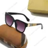 Designer zonnebrillen Nieuwe grote merk universele jongenszonnebril Anti-Uv-paarbril Vrouwelijke bestuurder Rijden Zonbescherming