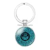 Key Rings Muslim Favors Gift Islamic Relius Crafts Keychain For Islam Mohammed Drop Delivery Dh4Pc