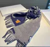 2023 Designer scarf Scarves Trendy Letter Jacquard Long Scarf Double Side Color Women Cashmere Wrap gift