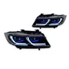 BMW E90ヘッドライトのLEDヘッドライト2005-2012 320I 318i 323i 3シリーズHID BIキセノンビームランニングライト