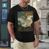 Herrpolos den hotade svan t-shirt estetiska kläder anime män kläder