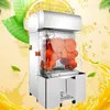 Espremedores 22-30 Pcs / Min Elétrica Espremedor de Laranja Suco Fabricante de Frutas Espremedor Máquina de Imprensa Bebida para Loja Bar Restaurante Uso Comercial