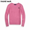 Menströjor Designer Sweater Men Ralphs Knitting Cardigan Sweaters Womens Round Neck and Vneck Rl Small Horse Brodery Knitwear Laurens Men Button Knitting L23