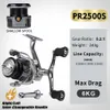 Mulinelli da pesca a mosca2 Mulinello ultraleggero da spinning 52 1 56KG MAX Doppie impugnature Sport all'aria aperta Serbatoio di acqua salata d'acqua dolce Carp Beach 230912