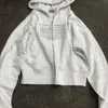 Niche designer hoodie autumn new Korean minority letter embroidery marithe loose crewneck casual hoodie for women hoodie