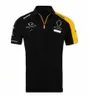 Autres vêtements 2021 F1 Formula One Joint Car Series Racing Suit Été T-shirt à manches courtes Chemise à revers Séchage rapide Respirant Grande taille Personnalisation X0912