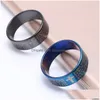 Band Rings 30Psc/Lot Cross Band Rings Christ Jesus Scripture Lords Prayer Stainless Steel Large Sizes 6-12 Fit Man Women Jewelry Gifts Dhxhx