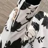 Ternos masculinos blazer casual vintage turn down colarinho manga longa impressão floral casaco jaqueta dança festa blusa estilo de negócios vestido terno