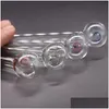 10,5 cm długość Colorf Pyrex Glass Burner Rury olejowe paznokcie spalanie rura jumbo o grubości 105 mm przezroczyste trwałe rurki do palenia 4,1 cala BO