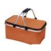 Sacos de armazenamento Portátil Picnic Lunch Bag Ice Cooler Box Travel Basket Cool Hamper Shop Q2 Drop Delivery Home Garden Housekee Organizati Otuaf