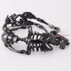 Bangle Grote Schedelbeenderen Armband Verklaring Gothic Sieraden Rvs Skeleton Mannen Armbanden Rock Punk Armbanden 230911