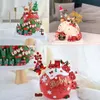 Other Event Party Supplies Xmas Christmas Small Train Cake Decoration Santas Snowman Christmas Bear Cake Decoration 230912