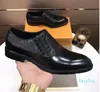 Ministro Derby Scarpe Designer Principali uomini Scarpe eleganti in pelle Fashion Driver Party Scarpe eleganti Laofer nere