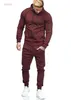 4xl Sonbahar Kış Erkek Jogger Suit Trailsuit Yeni Moda Erkekler Spor Kolu Zipper Dekorasyon Fitness Günlük Giyim İki Parçalı Pantolon Set Trailtsits