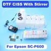 Ink Refill Kits DTF Tank For Sure Color P600 With Stirrer CISS Mixer BIS Continuous Supply System SC-P600