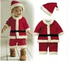 Kledingsets Jongens Meisjes Kind Halloween-kostuum Kinderen Elf Kerstmankleding Ouder-kindsets Volwassen Rood Groen Kerstkleding 230912