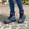 DIY Classic Martin Boots hommes femmes chaussures modèle personnalisé mode simplicité cool noir polyvalent bottes décontractées surélevées 35-48 65633