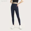 Designer Aloo Manica lungaDesigner o Pant Yoga Pantaloni da yoga nudi per donna Indossare leggings ad asciugatura rapida Fuori Sport Vita alta Sollevamento fianchi Corsa Fitness Colture