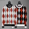 Męskie swetry męskie projektanci Knitwear Sweet jesień Zima projektant bluz wierzchnia bluzy Mężczyźni Schodźce Stylistyczne swobodne kaszmirowe swetry L230912