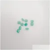 Loose Diamonds 208/1 High Temperature Resistance Nano Gems Facet Round 2.25-3.0Mm Dark Chrysoprase Bluish Green Synthetic Ge Dhgarden Dhytu