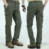 Men's Pants Men City Military Tactical Pants Combat Cargo Trousers Multi-pocket Waterproof Wear-resistant Casual Training Overalls Clothing 230911