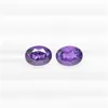 Lose Edelsteine, 50 Stück/Lot, dunkelviolett, 3 x 4–4 x 6 mm, oval, brillanter Facettenschliff, 100 % authentischer natürlicher Amethyst-Kristall, hohe Qualität, Dhgarden Dhpps