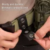 Belts 4 Pieces Belt Keeper Dual Snap Buckle Camping Mountaineering Security