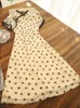Podstawowe sukienki swobodne duże letnie francuskie ulepszone ulepszone Cheongsam Dziewczyna Dziewczyna Dziewczyna Chińska sukienka retro qipao nowoczesne ubrania 230911