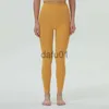 Pantaloni attivi Lady Fitness Pantaloni da yoga Pantaloni da allenamento per allenamento Pantaloni ad alta elasticità per sollevamento glutei Leggings attillati per yoga Pantaloni lunghi nudi Veloci e liberi x0912