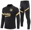 ANSU FATI Camisetas de futebol LEWANDOWSKI tracksuits Half Zipper Jacket TRACKSUIT homens crianças TRACKSUIT 2022 2023 barca SET adultos meninos TRAINING SUIT Barcelona