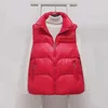 Womens Down Parkas Puffer Vest Jacket Woman Jackets Sleeveless Coat Designer Spring Autumn Outwears Coats Windbreaker puffer vest women cropped S-2XL