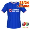 23 24 Cruz Azul Mens Soccer Jerseys Rodriguez Gutierrez Morales Escobar Vargas Guerrero Home Blue Away 3rd Special Edition Football Shirts Uniforms