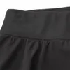 Gonne Sport da donna Gonna da tennis Pantaloncini attivi Yoga Danza Asciugatura rapida Antiriflesso Tinta unita Nero Bianco Estate Ragazze Mini