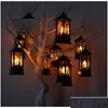 Autres fournitures de fête festives Décorations d'Halloween Bougies LED Tea Light Pumpk 220823 Z230814 Drop Delivery Home Garden Dhdkl