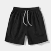 Mäns shorts Summer Korean Style 2023 Plus Size M-5XL Solid Colic Elastic Midje Beach Casual For Men Clothes
