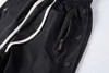 High Street Sweatpants Pants Men Side Button Joggers Drawstring Street Wear Superior Hip Hop Pant Trousers