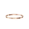 Bracelet à breloques fin de 4MM, en forme de cœur, d'amour, en argent, Rose, or, pour hommes et femmes, tournevis, Couple, 2023, 314F