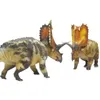 Action Toy Figures HAOLONGGOOD 1 35 Pentaceratops Dinosaur Toy Ancient Prehistroy Animal Model 230912