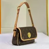 Borsa a tracolla vintage PM la borsa tote flip designer bag Borsa sottobraccio medievale in vera pelle Monogrammi Borse Tikal Totes borse bolso marrone Borsa sacoche dhgate