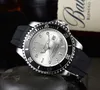 2023 novo modelo topo de luxo relógio quartzo masculino 41mm aço inoxidável presidente pulseira borracha relógios masculinos relógios pulso aa3