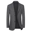 Men's Suits 2023 Four Seasons High-quality Suit Fashion Slim Thin Style Top Middle-aged Casual Single Blazer M-3XL