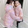 Down Coat Winter Jacket For Girls Coat Teen Kids Fashion Waterproof Outerwear Children's Clothing 8 10 12 R230912