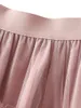 Skirts Women S Multilayer Ruffles Tulle Skirt A-Line Fairy Elastic Waist Cake Long Party