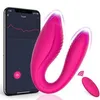 sex massagerMonster Pub 2 Excited G-Spot Vibrator for Women Dual Motor Rechargeable Clitoral Bluetooth Vibrators Sex Toy(Pink) X0602