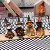 Nouvelles décorations d'Halloween, chapeau haut-de-forme, chat noir, citrouille, sorcière, pendentif fantôme blanc, accessoires de décoration d'ambiance de fête