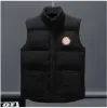 Julrabatt ~ Men's Down Parkas 2024 Designer Vest Pocket Jackets Långärmad dragkedja Män Downs Casual Coat Hoodie Goose Tops Outwear Multiple Color