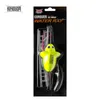 Iscas Iscas Reino Afundando Pesca Flutuante 70mm 90mm Alta Densidade ABS Espuma Mouse Forma Equilíbrio Far Casting Artificial Hard Swim Bait 230912